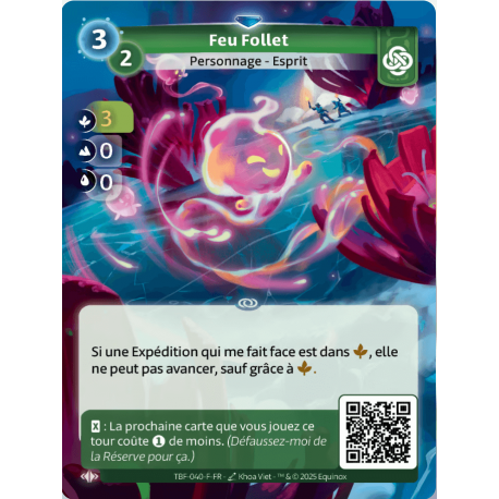 Feu Follet Rare Faction Muna Altered