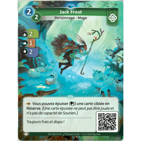 Jack Frost Rare Faction Muna Altered
