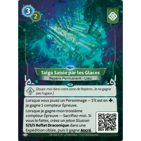 Taiga Seized by Ice Rare faction Muna Altered