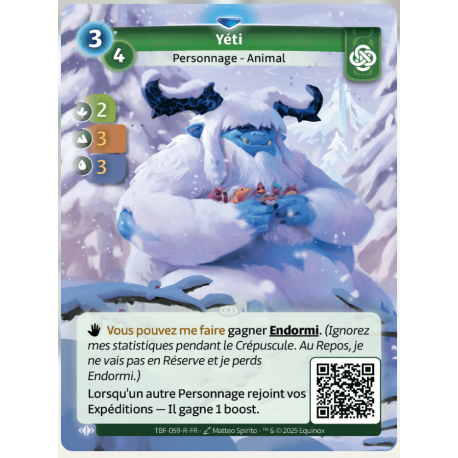 Yéti Rare Faction Muna Altered