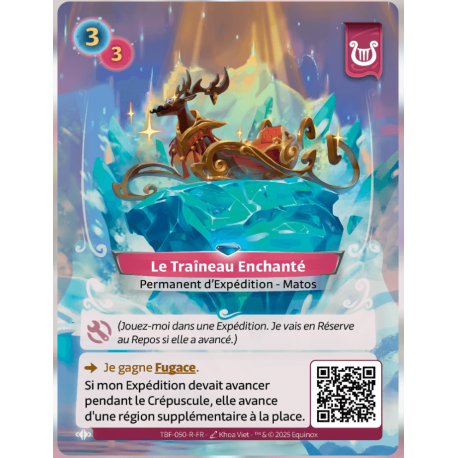 The Enchanted Sled Rare Lyra Altered KS