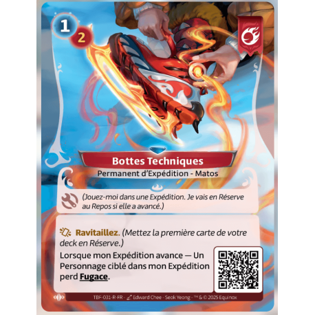 Technical Boots Rare Bravos Altered TCG