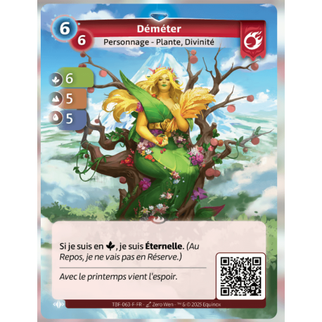 Demeter Rare Bravos Altered TCG