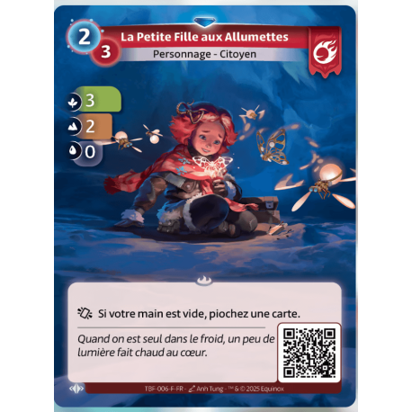 The Little Girl with Lights Rare Bravos Altered TCG