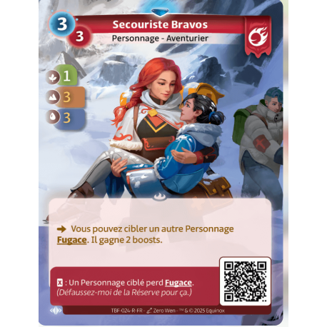 First aid Bravos Rare Bravos Altered TCG
