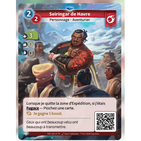 Seiringar de Havre Rare Bravos Altered TCG