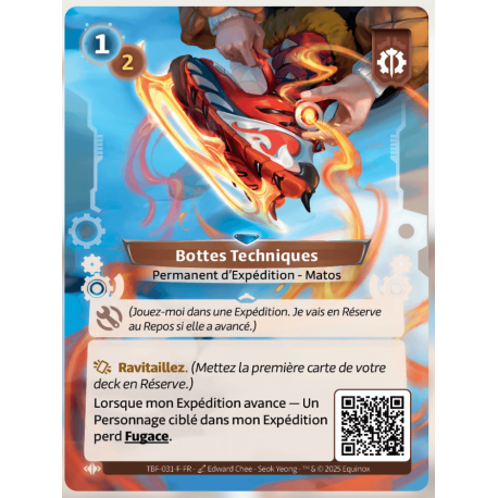 Technical Boots Rare Axiom Altered TCG