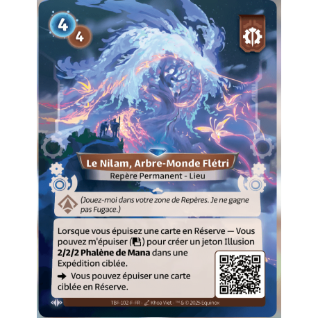 Nilam, World Tree Fletri Rare Axiom Altered TCG
