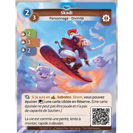 Skadi Rare Axiom Altered TCG