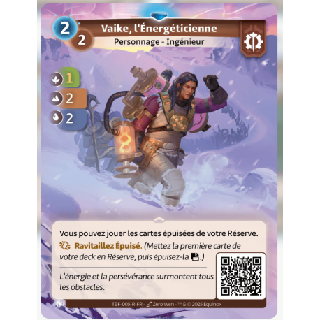 Vaike, l'Énergéticienne Rare Axiom Altered TCG