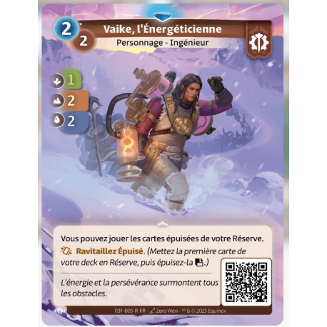 Vaike, the Energyian Rare Axiom Altered TCG