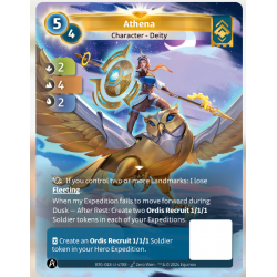 Athena (2-4-2) Single Ordis Card - Altered TCG - KS Edition