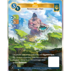 Atlas (4-4-4) Unique Ordis - Altered TCG - KS Edition