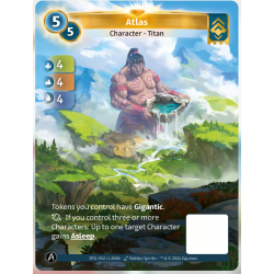 Atlas (4-4-4) Unique Ordis - Altered TCG - KS Edition