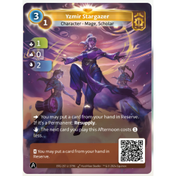 Augure Yzmir (1-0-2) Unique Axiom map - Altered TCG - KS Edition