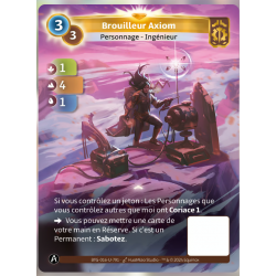 Unique Axiom - Altered TCG