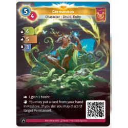 Cernunnos (4-5-3) Unique Lyra Card - Altered TCG - KS Edition