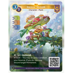 Mushroom Stretching (1-1-1) Unique Yzmir Map - Altered TCG - KS Edition