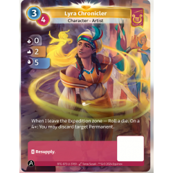 Lyra Chronicle (0-2-5) Unique Lyra Map - Altered TCG - KS Edition