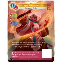Comedian Lyra (2-2-2) unique map Lyra - Altered TCG - KS Edition