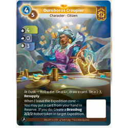Croupière de l'Ouroboros (4-0-3) Unique Axiom Map - Altered TCG - KS Edition
