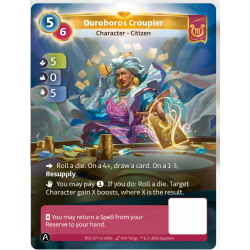 Croupière de l'Ouroboros (5-0-5) Unique Lyra Map - Altered TCG - KS Edition