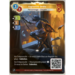 Espionne Ordis (3-1-3) Unique Bravos - Altered TCG - KS Edition