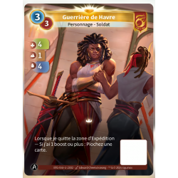 Warrior of Le Havre (4-1-4) Unique Bravos - Altered TCG - KS Edition