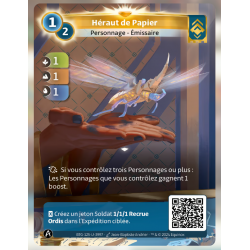 Paper hero 1/2 (1-1-1) Single Ordis Card - Altered TCG - KS Edition