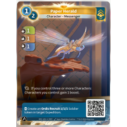 Paper hero 1/2 (1-1-1) Single Ordis Card - Altered TCG - KS Edition