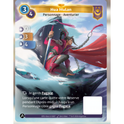 Hua Mulan (0-3-4) Unique Yzmir Map - Altered TCG - KS Edition