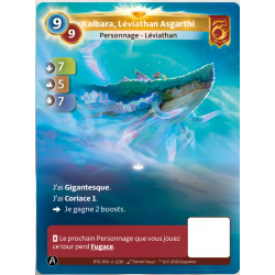 Kaibara, Leviathan Asgarthi (7-5-7) Single Bravo Card - Altered TCG - KS Edition