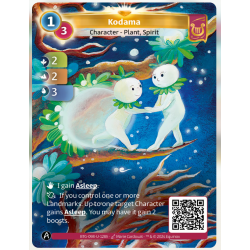 Kodama (2-2-3) Unique Lyra Map - Altered TCG - KS Edition