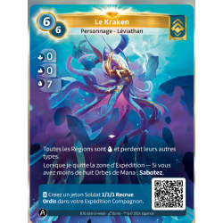 The Kraken (0-0-7) Single Ordis Card - Altered TCG - KS Edition