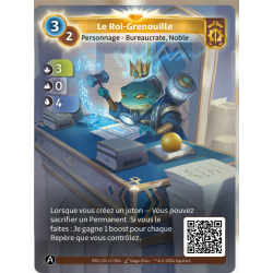 King Frog (3-0-4) Unique Axiom - Altered TCG - KS Edition