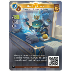 King Frog (3-0-4) Unique Axiom - Altered TCG - KS Edition