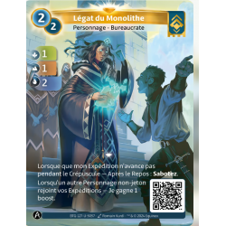 Legate du Monolithe (1-1-2) Unique Ordis Map - Altered TCG - KS Edition