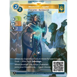 Legate du Monolithe (1-1-2) Unique Ordis Map - Altered TCG - KS Edition