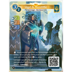 Legate du Monolithe (2-2-2) Unique Ordis Map - Altered TCG - KS Edition