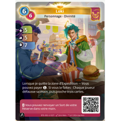 Loki (5-5-7) ALT Single Lyra Card - Altered TCG - KS Edition