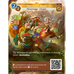 Merchant Muna (3-2-1) Unique Axiom - Altered TCG - KS Edition