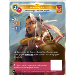 Martengale Dice (0-2-2) Unique Lyra Map - Altered TCG - KS Edition