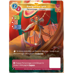 Navigator Lyra (2-0-3) Unique Card Lyra - Altered TCG - KS Edition