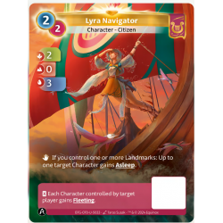 Navigator Lyra (2-0-3) Unique Card Lyra - Altered TCG - KS Edition