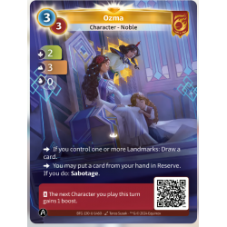Ozma (2-3-0) Single Bravo Card - Altered TCG - KS Edition