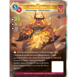 Powerful Djinn (2-4-0) Unique Lyra Map - Altered TCG - KS Edition