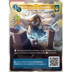 Single Scribe of the Monolith (2-2-2) Single Ordis Card - Altered TCG - KS Edition