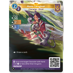 Caretaker Muna (0-2-1) Unique Yzmir - Altered TCG - KS Edition