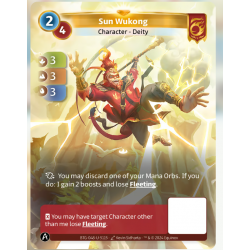 Sun Wukong Fugace (3-3-3) map Unique Bravos - Altered TCG - KS Edition