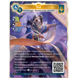 Thot (2-3-3) Single Ordis Card - Altered TCG - KS Edition